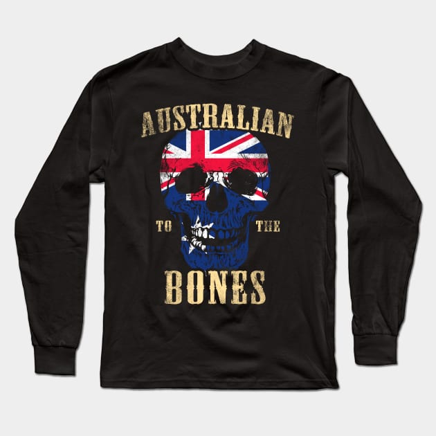 Australian To The Bones Long Sleeve T-Shirt by Mila46